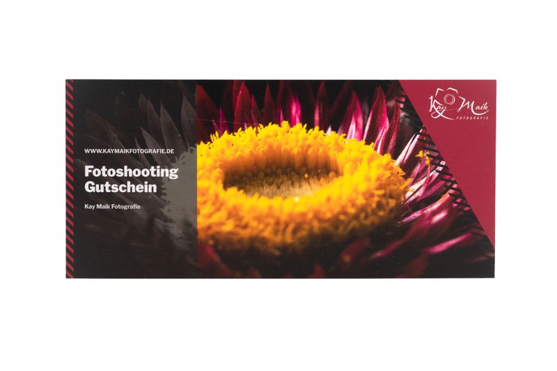 Gutschein-Motiv Blume