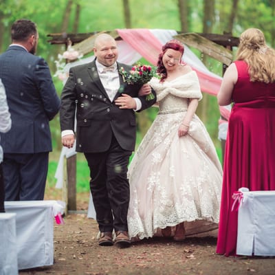 Hochzeitsfoto von Regine und Pascal in Walbeck